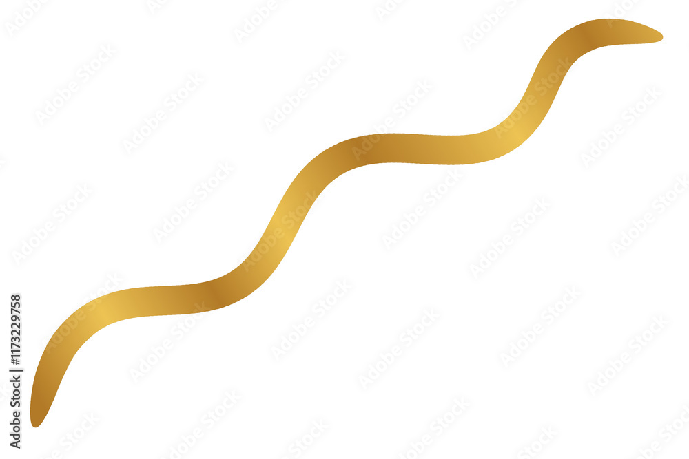 Fototapeta premium luxury ribbon blank gold element, golden ribbon element design template transparent png