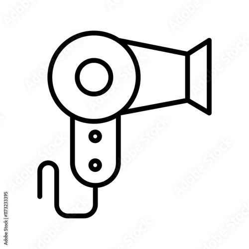 Hair Dryer Vector Icon