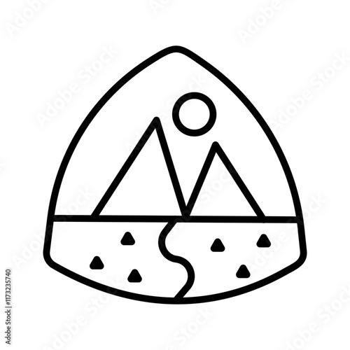 Trailhead Vector Icon