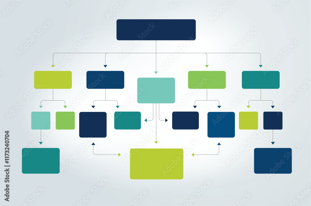 Infographics flowchart. Colored shadows scheme. Infographics flowchart. Colored shadows scheme.