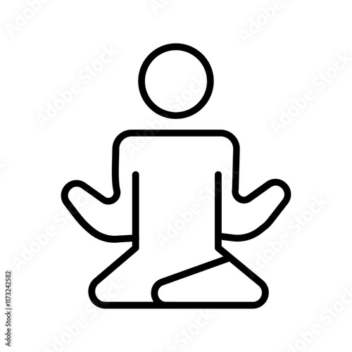 Mindfulness Vector Icon