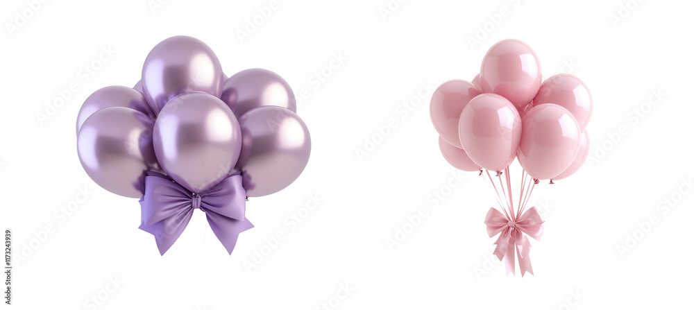 Naklejka premium Elegant Balloons for Celebrations and Events