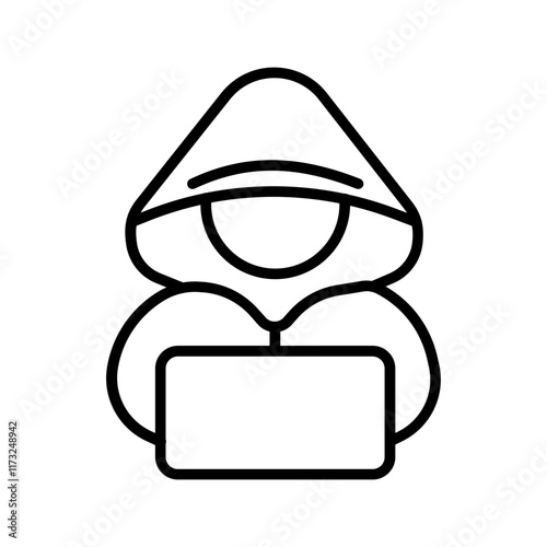 Anonymous Hacker Vector Icon