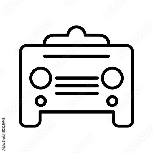 Amplifier Vector Icon