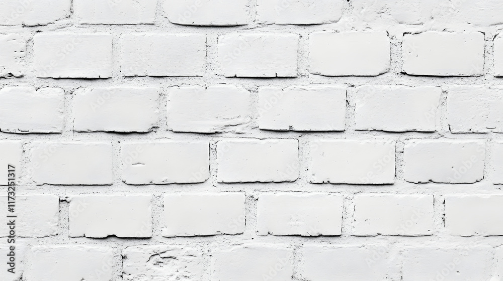 Fototapeta premium White Brick Wall Texture Background Image