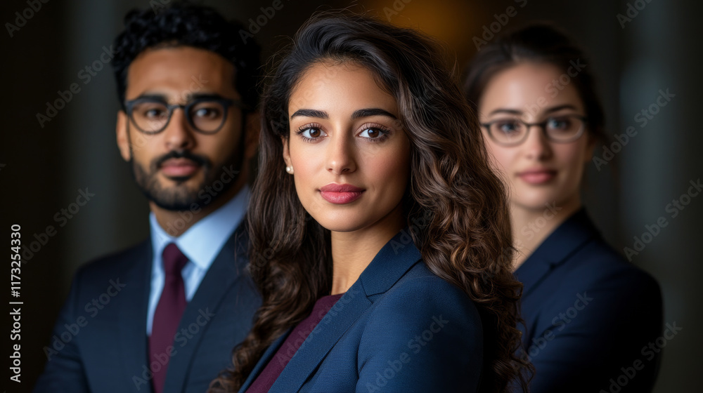 Diverse Team of Young Professionals in a Corporate Environment Diverse Team of Young Professionals in a Corporate Environment