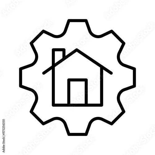 Rental Property Management Vector Icon