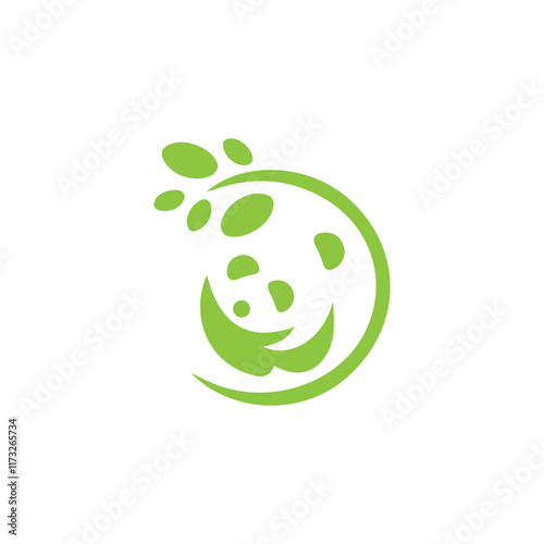 Panda Clipart, Cute Animal. cute panda illustration vector, panda logo, panda icon, panda symbol, panda design, panda vector, panda logo vector illustration, Panda Logo Vector illustration of panda.