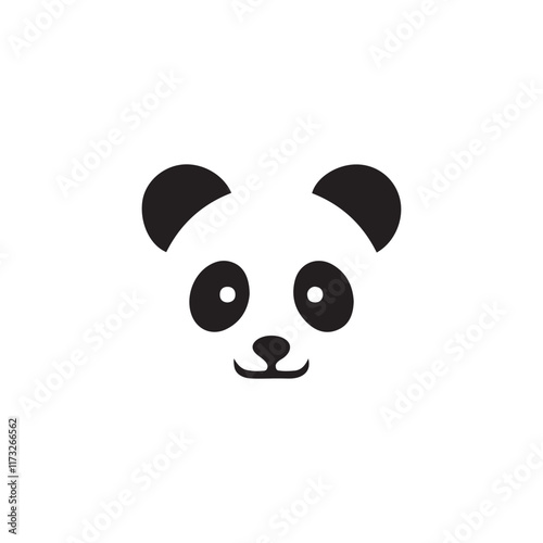 Panda Clipart, Cute Animal. cute panda illustration vector, panda logo, panda icon, panda symbol, panda design, panda vector, panda logo vector illustration, Panda Logo Vector illustration of panda.