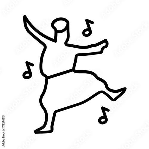 Bhangra Vector Icon