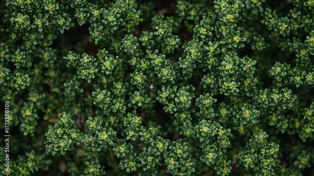 Dense Green Bush Texture Background Lush Greenery Overhead Shot Dense Green Bush Texture Background Lush Greenery Overhead Shot