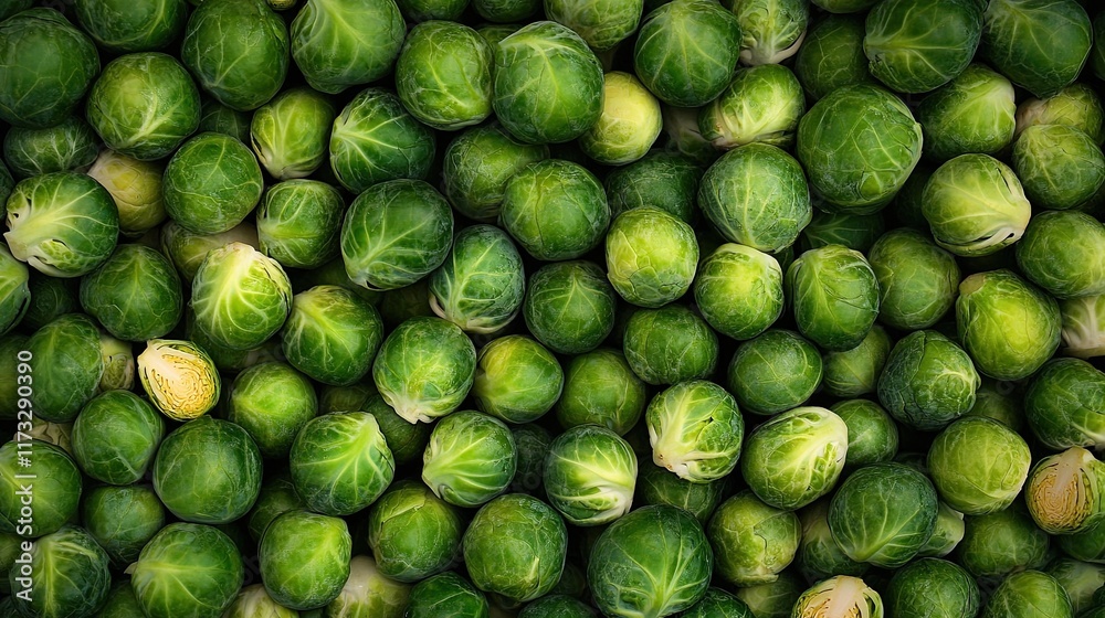Pile of Brussels Sprouts Vegetables: A close-up of a pile of Brussels sprouts, ideal for food-related designs, recipes, or healthy eating content. Pile of Brussels Sprouts Vegetables: A close-up of a pile of Brussels sprouts, ideal for food-related designs, recipes, or healthy eating content.
