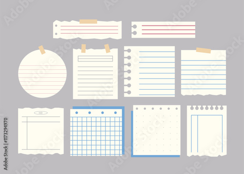 a collection of notebooks including one that has a pencil on it.