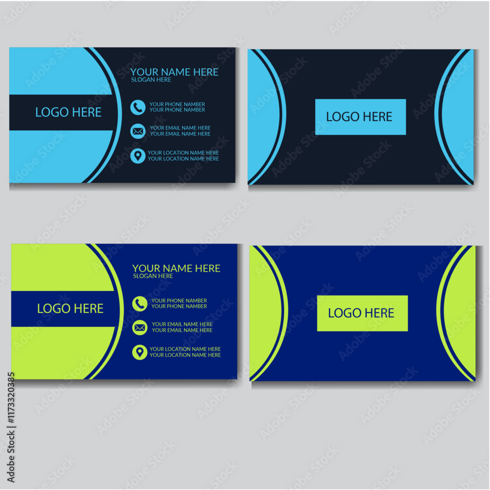 Modern and simple business card design Modern and simple business card design