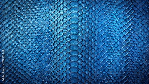 Snake skin texture with blue background, blue skin, blue snake skin,  blue skin