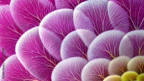 view of purple caspia flowers, showcasing their light and feathery texture. | Caspia 