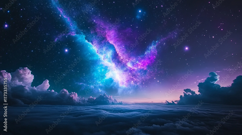 a nebula environment