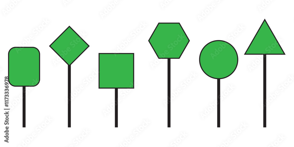 Print Set of Blank traffic board icon. Road sign icon. traffic road empty sign. Traffic signpost signs . 1176 Print Set of Blank traffic board icon. Road sign icon. traffic road empty sign. Traffic signpost signs . 1176