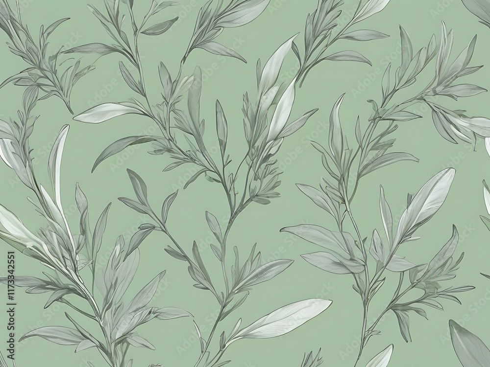 Obraz premium Sage Green Background