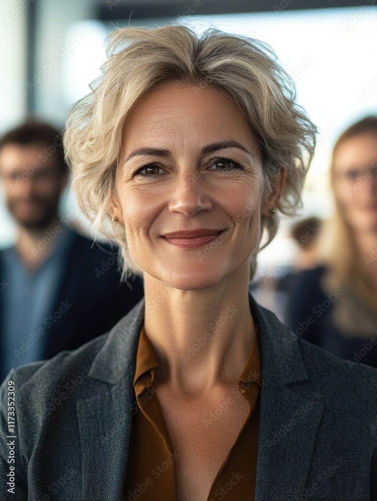 Smiling Corporate Professional Smiling Corporate Professional