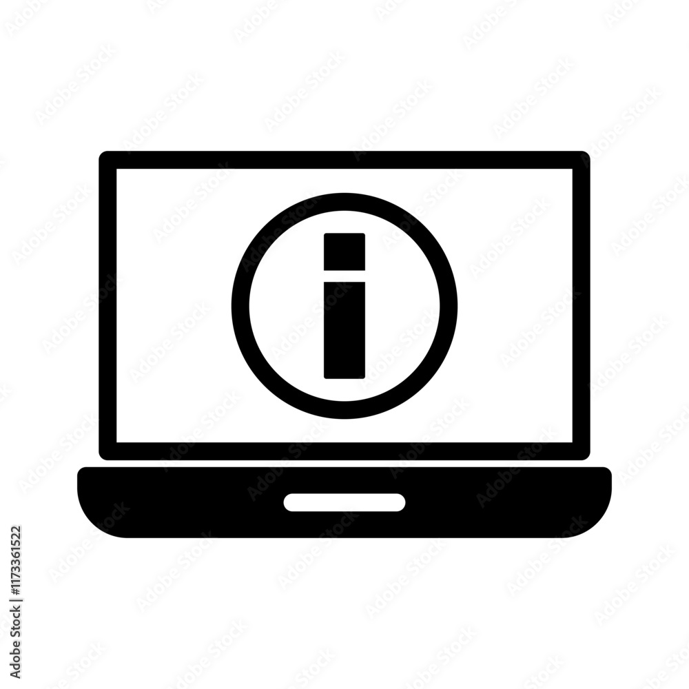 Information icon design template Information icon design template