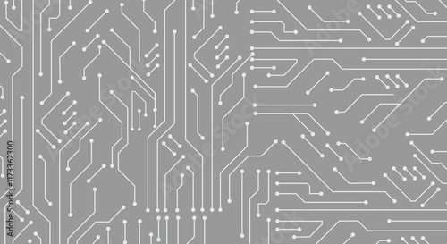 Technology background with hi-tech digital data connection system and computer electronic design