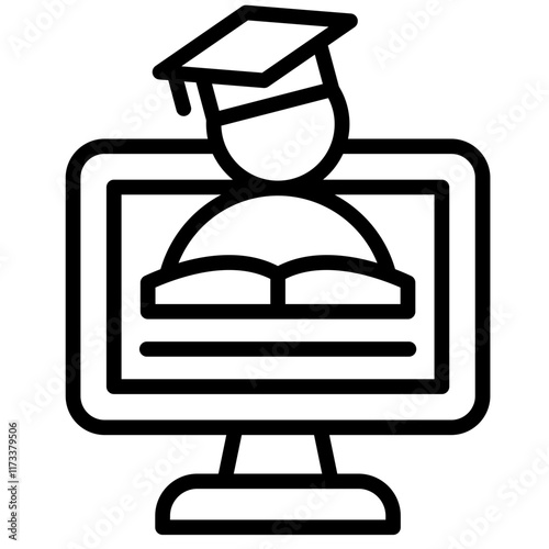 Online Learning Icon