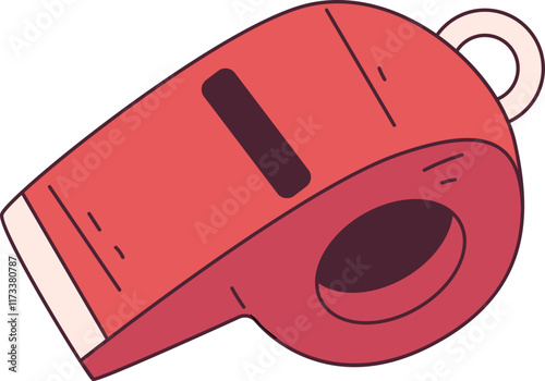 Whistle illustration, perfect for design graphic needs