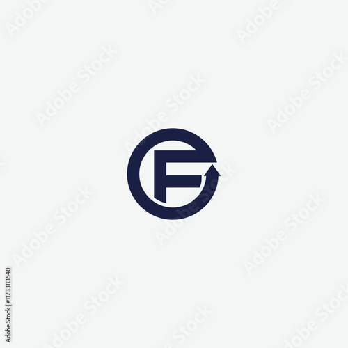 Free Download initial F Arrow Logo. letter F with arrow combination. usable for finance, logistic and company logos, vector illustration
 - GFXLoad