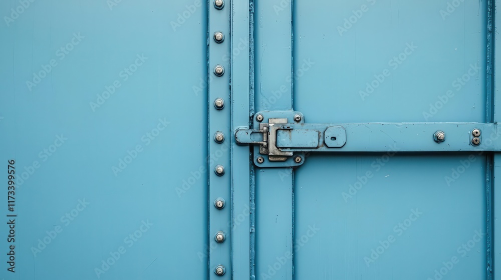 Closeup of the cargo door s locking mechanism, designed to withstand highpressure differences at cruising altitude Closeup of the cargo door s locking mechanism, designed to withstand highpressure differences at cruising altitude
