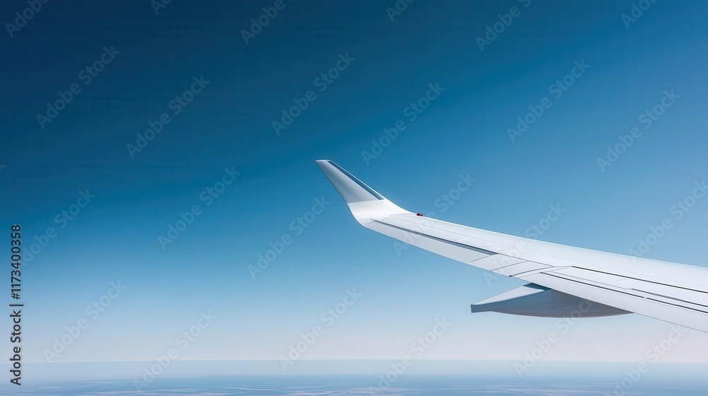 Fototapeta premium Detailed view of the plane s turbofan blades, engineered for quiet operation and highspeed performance