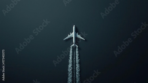 Macro shot of the noisereducing chevrons on the engine exhaust, minimizing sound pollution during takeoff and landing photo