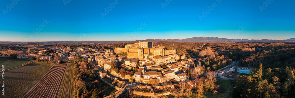The Castle of Grignan in Drôme Provençale, France. The Castle of Grignan in Drôme Provençale, France.