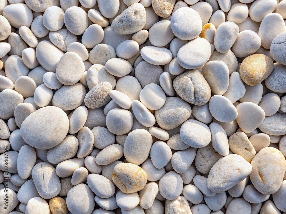 Minimalist White Pebble Stone Background Texture - Clean, Simple, Natural Design Minimalist White Pebble Stone Background Texture - Clean, Simple, Natural Design