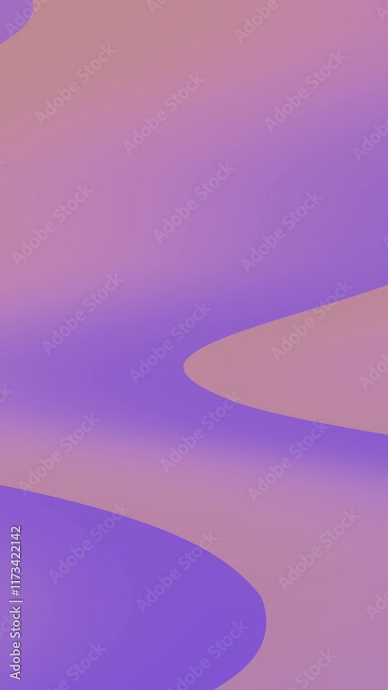 Lila und rosa Farbverläufe bilden abstrakte geschwungene Formen, die sich für Hintergründe, Branding oder moderne Designprojekte eignen. Ideal für lebendige digitale Kreationen.
