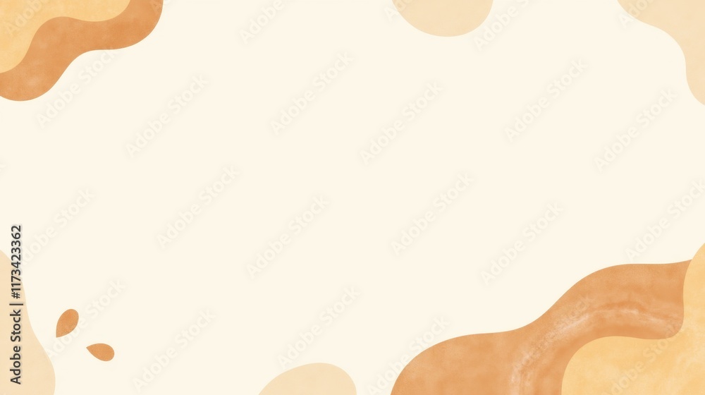 Abstract Light Background with Soft Organic Shapes and Textures Abstract Light Background with Soft Organic Shapes and Textures