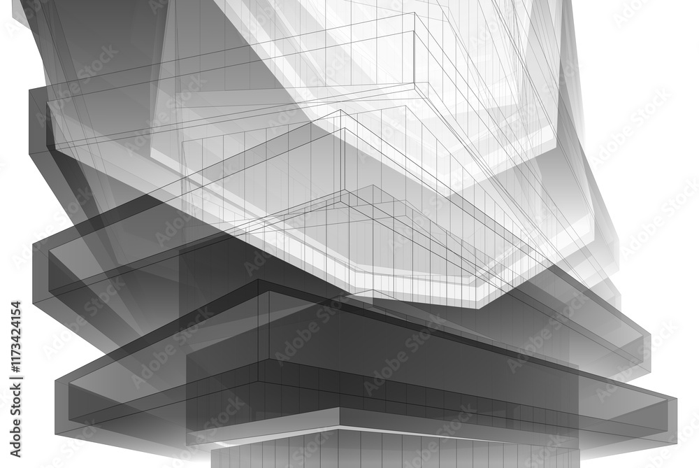 Obraz premium abstract architectural background