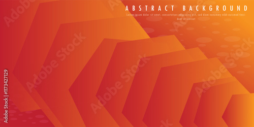 Abstract minimal orange mix yellow background with geometric creative and minimal gradient concepts, for posters, banners, landing page concept, Vector eps 10.