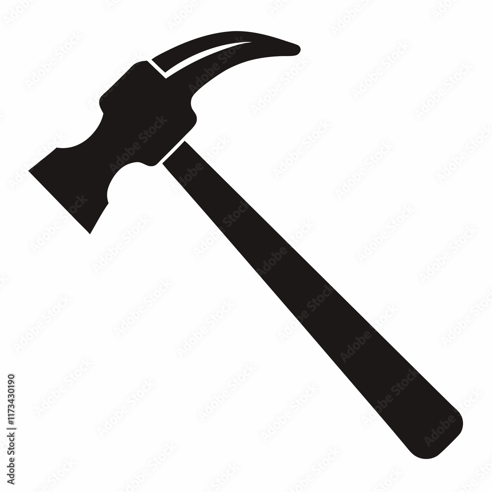 hammer on white hammer on white