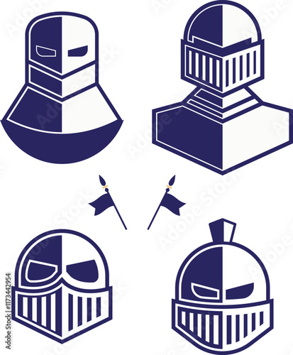 illustration of a set of icons