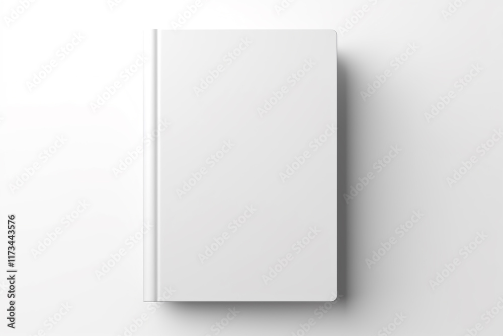 Book Mockup: Realistic Blank Hardcover Template for Custom Designs Book Mockup: Realistic Blank Hardcover Template for Custom Designs