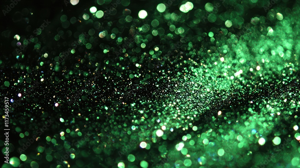 Emerald Green Glitter Sparkle Abstract Background Emerald Green Glitter Sparkle Abstract Background