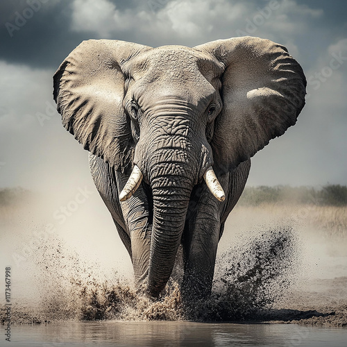 A captivating collection of elephant photographs showcasing their beauty, strength, and role in wildlife. From majestic tuskers in the wild to elephants in conservation parks, these images highlight t photo