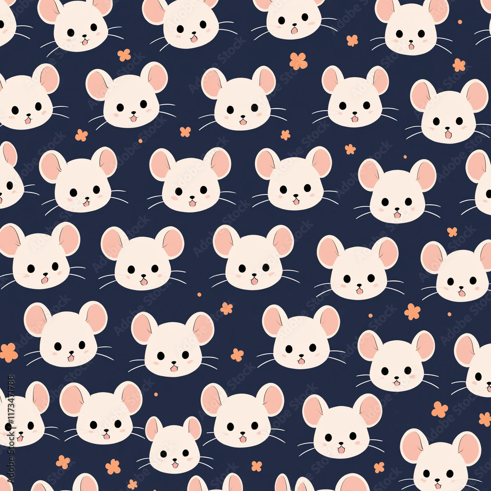 Obraz premium seamless pattern with animals