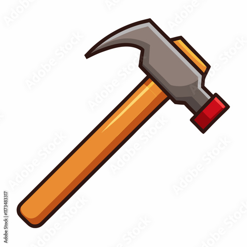 hammer isolated on white
