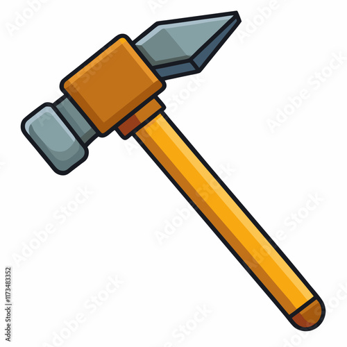 hammer isolated on white