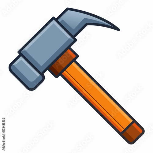hammer isolated on white