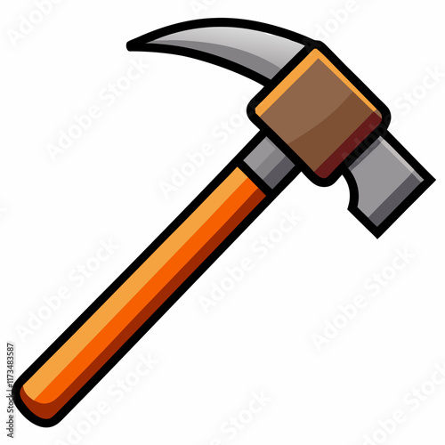 hammer isolated on white