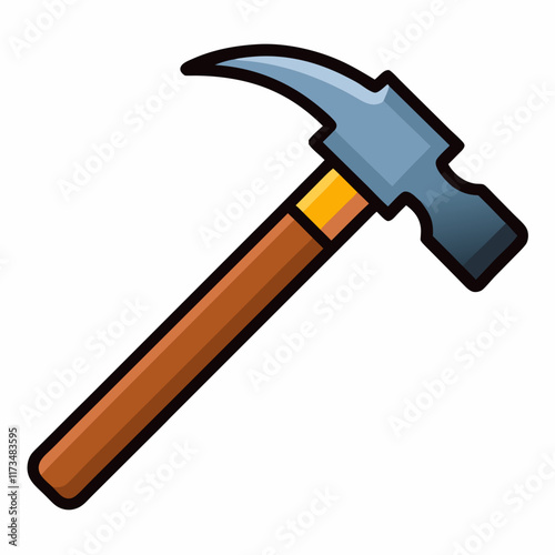 hammer isolated on white
