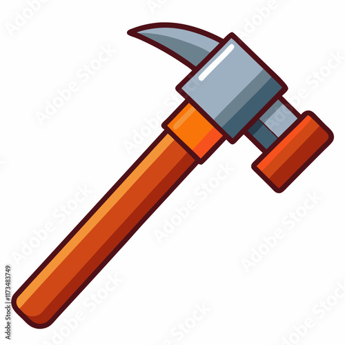 hammer isolated on white